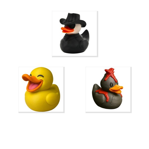 Western Duck Figurine Bundle