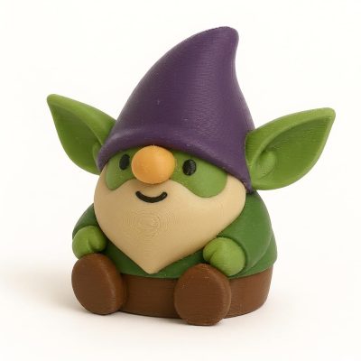 Gremlin Gnome Collectible Figurine - Unique Desk Decor for Adults – 3D Printed in Canada