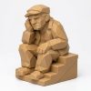 Marches arrière sculptées façon bois