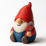 Master Plumber Gnome Buddy Collectible Figurine - Unique Desk Decor for Adults – 3D Printed in Canada