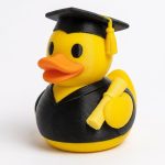 Graduation Duck Collectible Figurine - Unique Desk Decor for Adults – 3D Printed in Canada — 3D Printed Ducks by 3DCentral