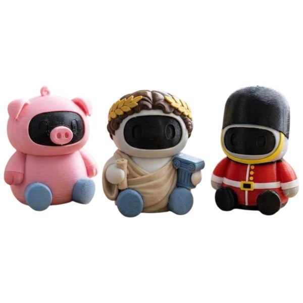 Lot de figurines robot