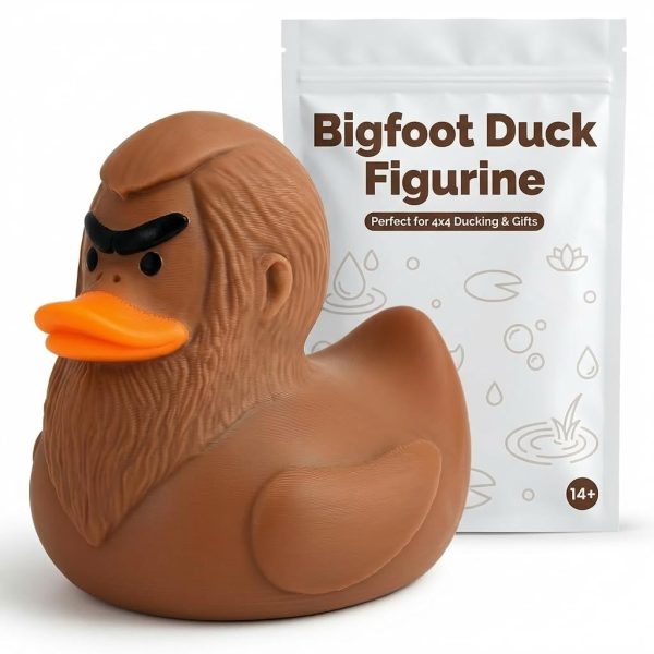 Canard Bigfoot figurine
