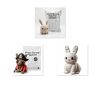 Ensemble de figurines de lapins d'horreur