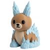 Ice Crystal Bunny Figurine Bundle — 3D Printed Bunnies by 3DCentral