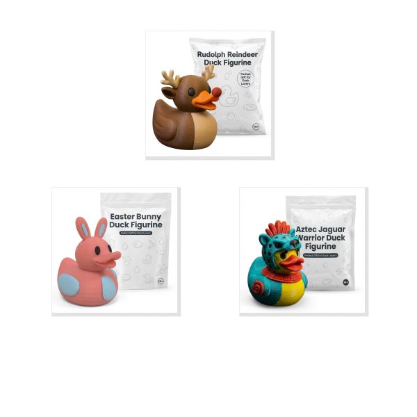 Holiday Duck Figurine Bundle