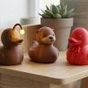 Lot de canards poisson lumineux, loutre et Saint-Valentin