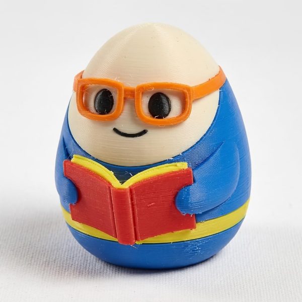 Figurine Eggling œuf lecteur