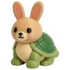 Lapin carapace de tortue – ensemble de figurines de collection