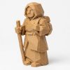 Figurine nouveau chemin sculptée dans le bois