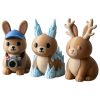 Ice Crystal Bunny Figurine Bundle — 3D Printed Bunnies by 3DCentral