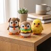 Ensemble de figurines de pingouins de collection