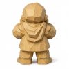 Figurine Échos effet bois sculpté