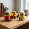 Ensemble de figurines canards sportifs