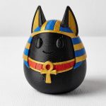 Anubis Eggling Collectible Figurine - Unique Shelf Decor for Adults – 3D Printed in Canada