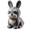 Ensemble de figurines lapin schnauzer