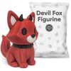 Ensemble figurine diable