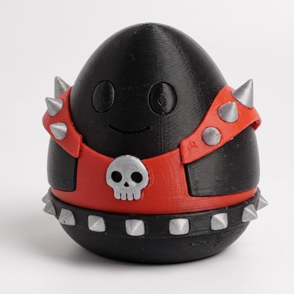Heavy Metal Eggling Figurine