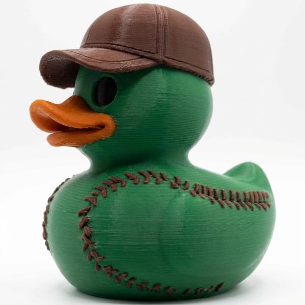 Softball Duck Figurine