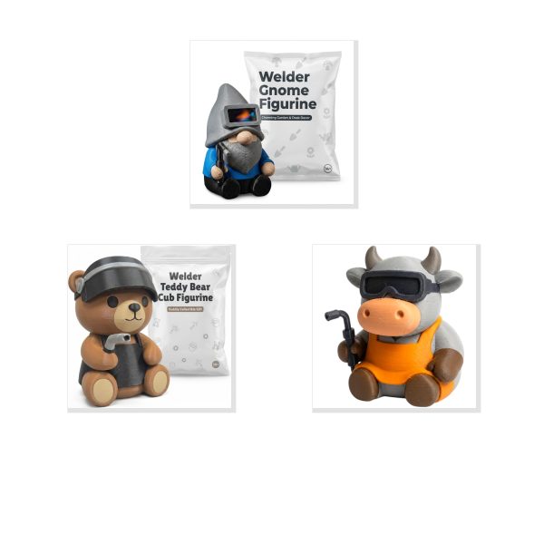 Welder Gnome Figurine Bundle