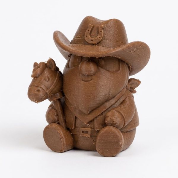 Figurine de gnome cheval de ranch