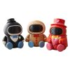Lot de figurines robot pain d'épice
