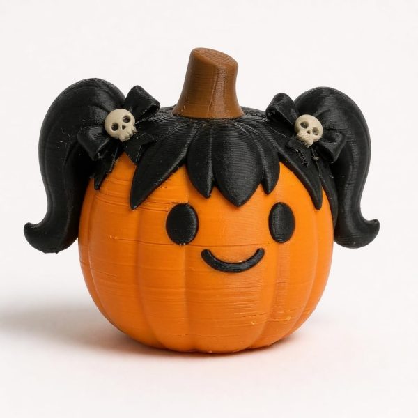 Figurine citrouille gothique