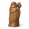 Figurine guetteur de l'aube sculptée façon bois