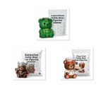 Teddy Variety Collectible Figurine Bundle of 3 - Leprechaun, Barbarian Cub, Pizza Chef Cub - Cute & Whimsical Adult Desk Decor - 3D Printed in Canada