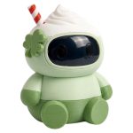 Shamrock Shake Robot Collectible Figurine - Unique Desk Decor for Adults – 3D Printed in Canada — 3D Printed Figurines by 3DCentral