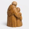 Figurine sculptée bois Générations