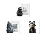 Plague Doctor Collectible Figurine Bundle of 3 - Duck, Gnome, Bunny - Gothic & Spooky Adult Desk Decor - 3D Printed in Canada