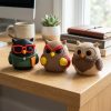 Lot de figurines hibou hackerman