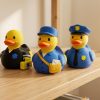 Ensemble de figurines canards de collection métiers
