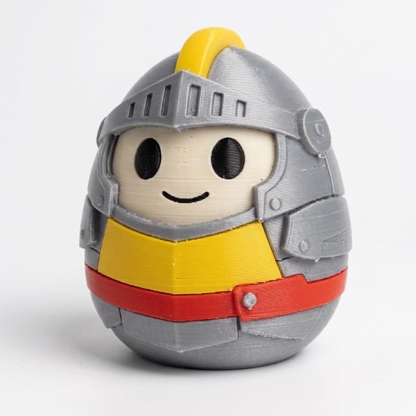 Figurine œuf Armuré