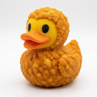 Fried Chicken Duck Collectible Figurine - Unique Desk Decor for Adults – 3D Printed in Canada