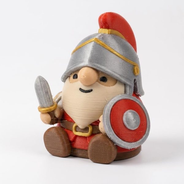Gladiator Gnome Figurine