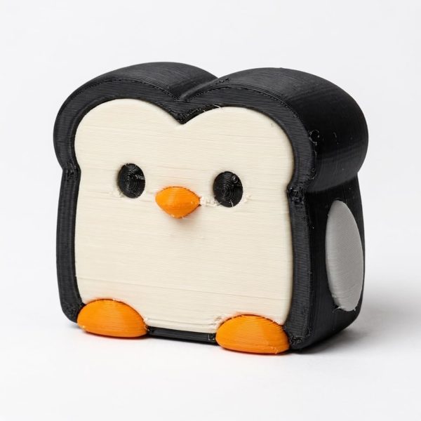 Penguin Toast Figurine - 3D printed collectible