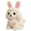 Ensemble de figurines de collection lapins races de chiens