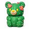 Ensemble fantaisiste de figurines d'ourson