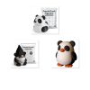 Ensemble de figurines Canard panda