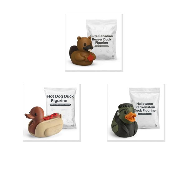 Festive Duck Figurine Bundle
