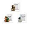 Lot de figurines de canards d'hiver