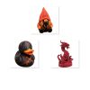 Ensemble de figurines thème lave