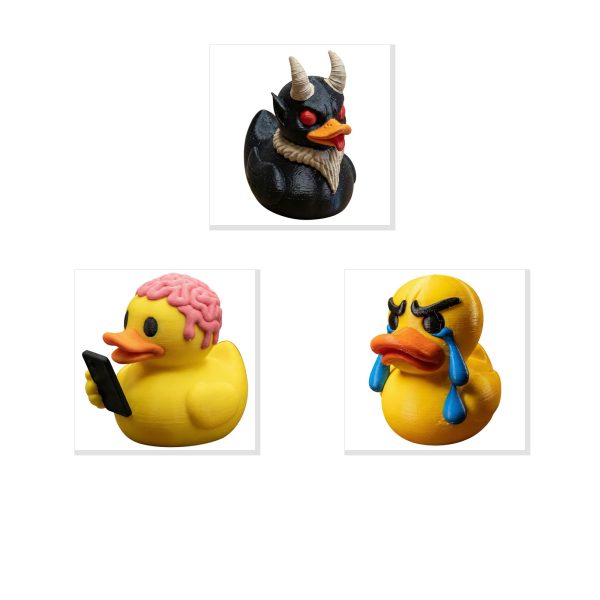 Krampus Devil Duck Collectible Figurine