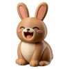 Ensemble de figurines de lapin fantaisistes