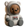 Lot de figurines ourson en peluche sci-fi
