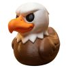 Lot de figurines aigle, lapin, pingouin et canard