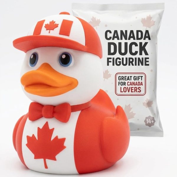 Canada Duck Figurine