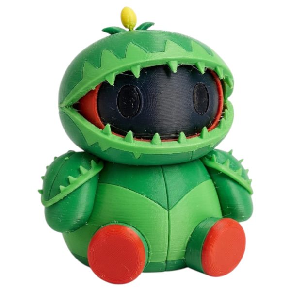 Figurine robot attrape-mouche